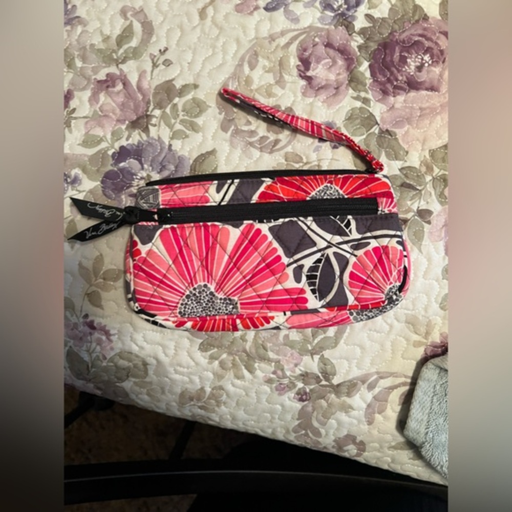 Vera Bradley Cheery Blossom Wristlet